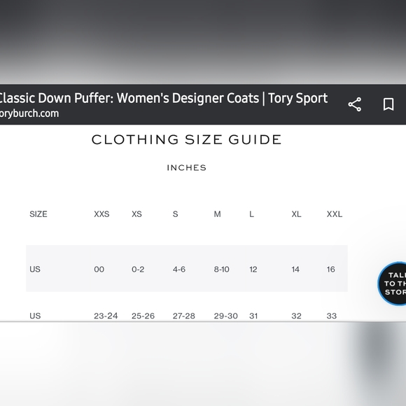 EUC Tory Burch Quilted Jacket. Size XXL Black - Picture 7 of 8